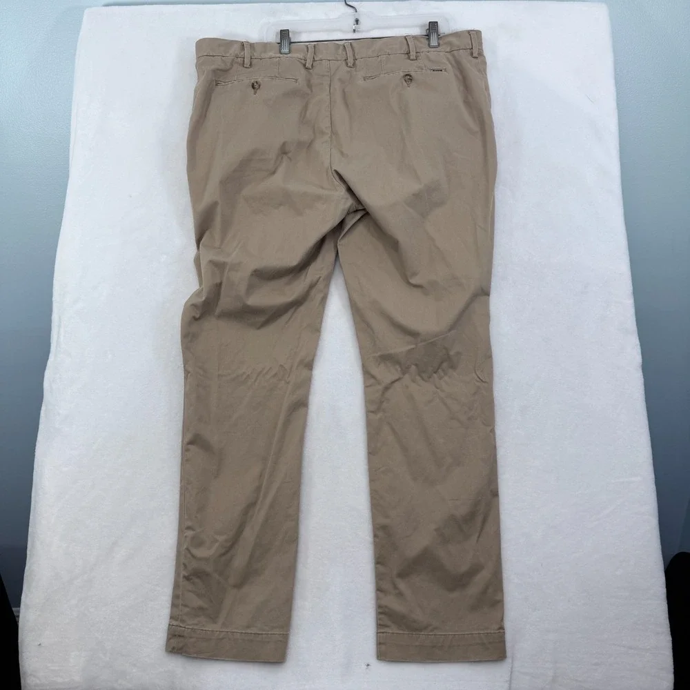 Polo Ralph Lauren Pants Mens 40x32 (38x28) Beige Stretch Slim Fit Casual